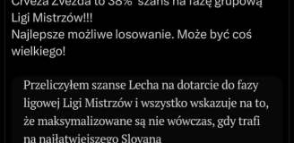 Pamiętne SZANSE Lecha na LIGĘ MISTRZÓW po wylosowaniu Crvenej zvezdy xD